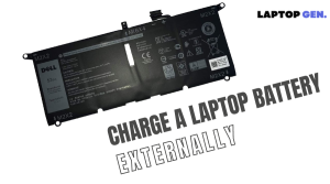 charge a laptop battery externally